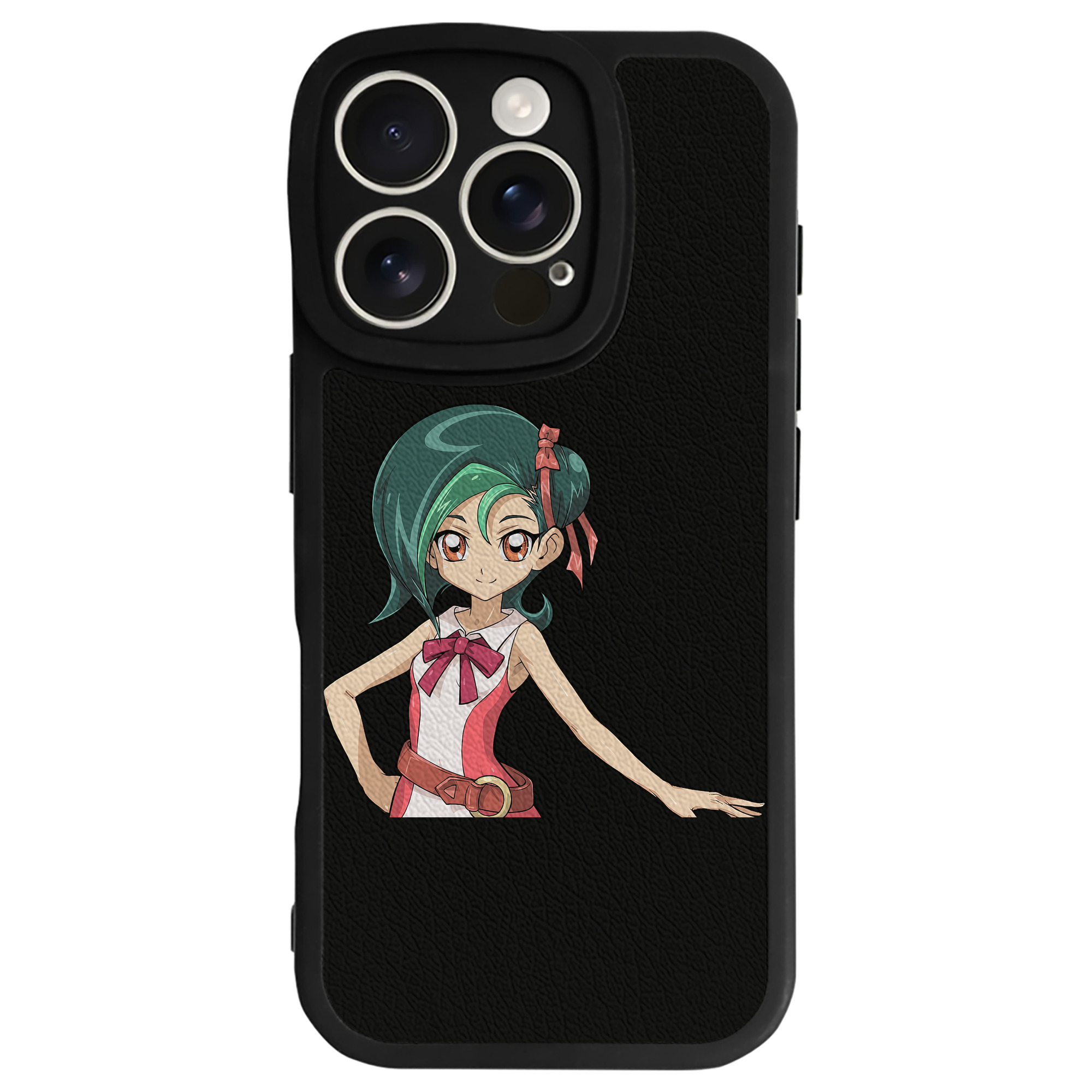 （画像用） 遊☆戯☆王 Yu-Gi-Oh! 【iPhone 16シリーズ対応】シリコンスマホケース（レザー調） 材質：シリコン